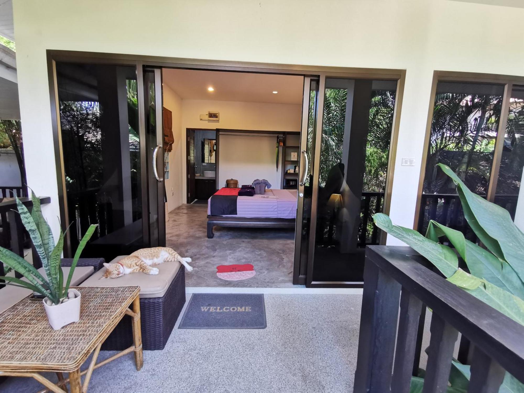 Baan Sukreep Ferienhaus Strand von Chaweng